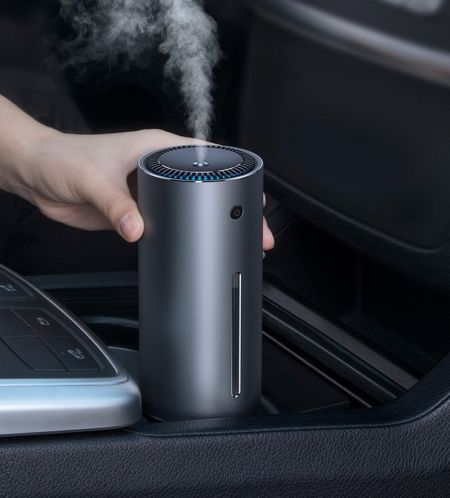 Picture of BASEUS USB Ultrasonic Car Humidifier with LED Night Lamp