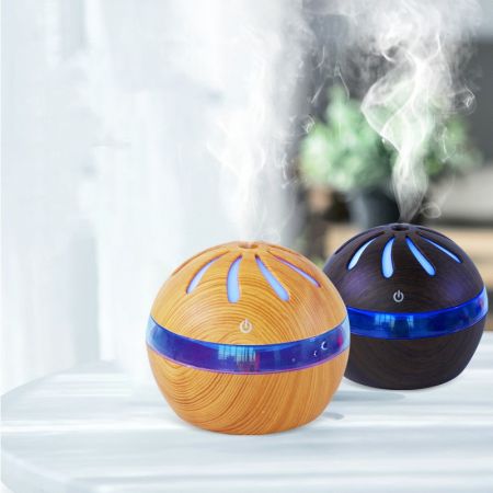 Picture of USB Wood Grain Aroma Diffuser Humidifier