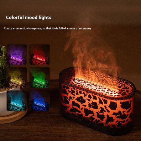 Picture of Flame Simulation Aroma Diffuser Mini USB Humidifier