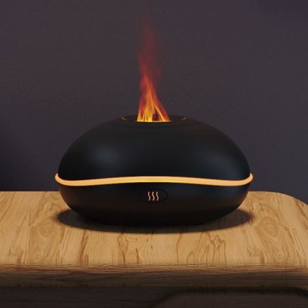 Picture of Ultrasonic Flame Aroma Diffuser with Essential Oil Atomization