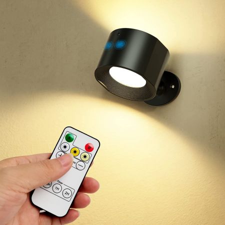 Picture of Magnetic Touch LED Wall Reading Lamp with Remote