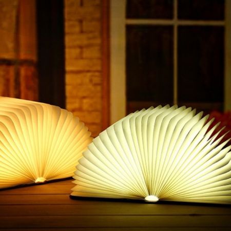Picture of Wooden Boy LED Lamp in Three Colors